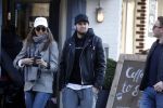 Amsterdam 18 februari 2018 
Daley Blind met zijn vriendin Candy-Rae Fleur. Ze zaten op terras en gingen daarna naar hun huis in Amsterdam zuid