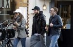 Amsterdam 18 februari 2018 
Daley Blind met zijn vriendin Candy-Rae Fleur. Ze zaten op terras en gingen daarna naar hun huis in Amsterdam zuid