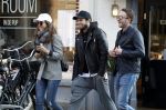 Amsterdam 18 februari 2018 
Daley Blind met zijn vriendin Candy-Rae Fleur. Ze zaten op terras en gingen daarna naar hun huis in Amsterdam zuid