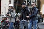 Amsterdam 18 februari 2018 
Daley Blind met zijn vriendin Candy-Rae Fleur. Ze zaten op terras en gingen daarna naar hun huis in Amsterdam zuid