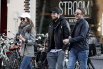 Amsterdam 18 februari 2018 
Daley Blind met zijn vriendin Candy-Rae Fleur. Ze zaten op terras en gingen daarna naar hun huis in Amsterdam zuid