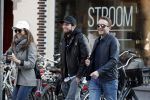 Amsterdam 18 februari 2018 
Daley Blind met zijn vriendin Candy-Rae Fleur. Ze zaten op terras en gingen daarna naar hun huis in Amsterdam zuid