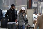 Amsterdam 18 februari 2018 
Daley Blind met zijn vriendin Candy-Rae Fleur. Ze zaten op terras en gingen daarna naar hun huis in Amsterdam zuid