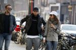 Amsterdam 18 februari 2018 
Daley Blind met zijn vriendin Candy-Rae Fleur. Ze zaten op terras en gingen daarna naar hun huis in Amsterdam zuid