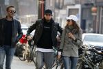 Amsterdam 18 februari 2018 
Daley Blind met zijn vriendin Candy-Rae Fleur. Ze zaten op terras en gingen daarna naar hun huis in Amsterdam zuid