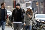 Amsterdam 18 februari 2018 
Daley Blind met zijn vriendin Candy-Rae Fleur. Ze zaten op terras en gingen daarna naar hun huis in Amsterdam zuid