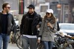 Amsterdam 18 februari 2018 
Daley Blind met zijn vriendin Candy-Rae Fleur. Ze zaten op terras en gingen daarna naar hun huis in Amsterdam zuid