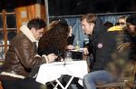 Amsterdam 7 februari 2018  
Robert de Hoog en Daniel de Ridder op terras