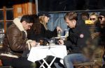 Amsterdam 7 februari 2018  
Robert de Hoog en Daniel de Ridder op terras