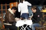 Amsterdam 7 februari 2018  
Robert de Hoog en Daniel de Ridder op terras