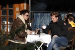 Amsterdam 7 februari 2018  
Robert de Hoog en Daniel de Ridder op terras