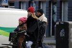 Amsterdam 21 februari 2018
Doutzen Kroes met haar man Sunnery james en hun kinderen