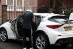 Amsterdam 15 februari 2018 
Dries Roelvink bij zijn auto
