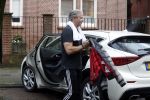 Amsterdam 15 februari 2018 
Dries Roelvink bij zijn auto