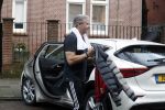 Amsterdam 15 februari 2018 
Dries Roelvink bij zijn auto
