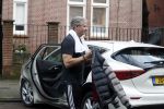 Amsterdam 15 februari 2018 
Dries Roelvink bij zijn auto