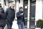 Amsterdam 3 maart 2018  
Eddy Terstal en Rob Hoogland op straat in Amsterdam