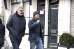 Amsterdam 3 maart 2018  
Eddy Terstal en Rob Hoogland op straat in Amsterdam