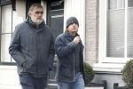 Amsterdam 3 maart 2018  
Eddy Terstal en Rob Hoogland op straat in Amsterdam