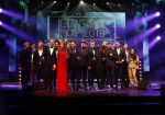 Amsterdam 12 februari 2018
Uitreiking Edison muziekprijzen in de westergasfabriek. prijswinnaars oa Roxeanne Hazes Naaz Di-rect Ronnie Flex ea