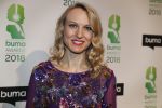 Amsterdam 5 maart 2018 
Buma prijzen in theater Amsterdam. Elisah Braaksma met man