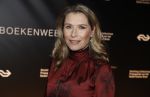 Amsterdam 9 maart 2018 
Boekenbal 2018 in de schouwburg van Amsterdam. Elle v Rijn met een kennis