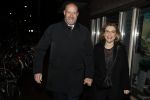 Amsterdam 12 maart 2018
Elle v Rijn met partner op straat in Amsterdam