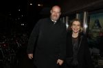 Amsterdam 12 maart 2018
Elle v Rijn met partner op straat in Amsterdam
