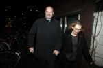 Amsterdam 12 maart 2018
Elle v Rijn met partner op straat in Amsterdam