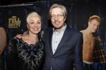 Amsterdam 5 februari 2018
Premiere van the full monty in het nieuwe de la mar theater. Ellen Evers met man