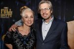 Amsterdam 5 februari 2018
Premiere van the full monty in het nieuwe de la mar theater. Ellen Evers met man