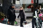 Lech/ Oberlech 25 februari 2018
Frank Rijkaard met zijn vrouw Stephanie Rijkaard en hun zoon in Lech