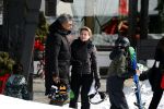 Lech/ Oberlech 25 februari 2018
Frank Rijkaard met zijn vrouw Stephanie Rijkaard en hun zoon in Lech
