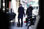 Amsterdam 24 februari 2018
Gerard Spong met partner en hondje in Amsterdam zuid