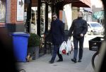 Amsterdam 24 februari 2018
Gerard Spong met partner en hondje in Amsterdam zuid