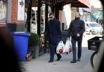 Amsterdam 24 februari 2018
Gerard Spong met partner en hondje in Amsterdam zuid