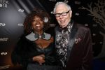 Amsterdam 9 maart 2018 
Boekenbal 2018 in de schouwburg van Amsterdam. Gerda Havertong met man