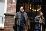 Amsterdam 10 februari 2018
Gerry Mijnals bij Nikkie Plessen voor de deur