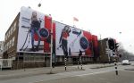 Amsterdam 3 maart 2018 
Reclame Gigi Hadid van Tommy Hilfiger