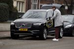 Amsterdam 19 februari 2018
Gijs Staverman met zijn electrische volvo auto