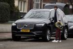 Amsterdam 19 februari 2018
Gijs Staverman met zijn electrische volvo auto