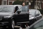 Amsterdam 19 februari 2018
Gijs Staverman met zijn electrische volvo auto