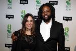 Amsterdam 5 maart 2018 
Buma prijzen in theater Amsterdam. Glen Faria (MC Fit) en partner