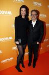 Amsterdam 20 februari 2018
Uitreiking 100% NL awards in club Panama. Guus Meeuwis en zijn vriendin Manon Meijers