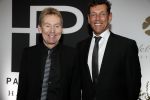 Amsterdam 3 maart 2018 
Modeshow Paul Schulten in hotel Okura. Hans Cornelisse met partner