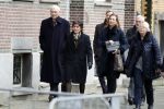 Rotterdam 20 februari 2018
Dienst voor overlijden /begrafenis Ruud Lubbers in de Laurentius Elisabeth Kathedraal. hans v d Broek met vrouw