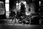 Amsterdam 21 februari 2018
Henny Vrienten met zijn zoon op de fiets