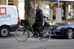 Amsterdam 21 februari 2018
Henny Vrienten met zijn zoon op de fiets