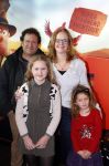 Amsterdam 11 februari 2018
Premiere Ted en het geheim van koning Midas in Pathe arena. Hilke Bierman met man en kinderen