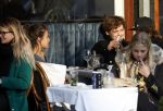 Amsterdam 21 februari 2018
Soy Kroon en Holly Brtood op terras met stylist Tommie Driessen